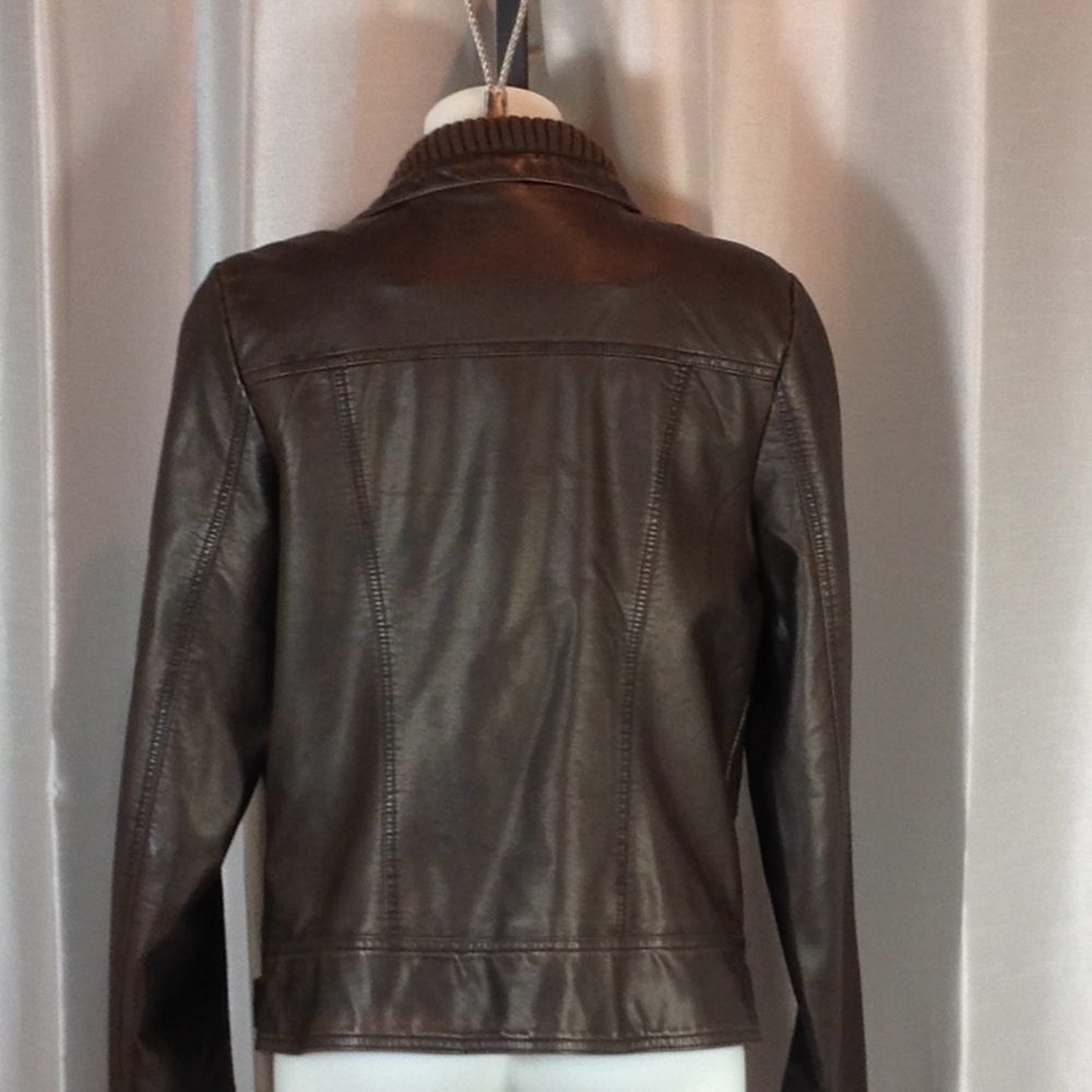KUT from the kloth faux leather moto jacket - Picture 3 of 5